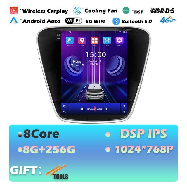 9.7" For Chevrolet  Cavalier 2016-2019 Carplay Android 14 Car Radio Multimedia Video Player Navigaion Head Unit Stereo