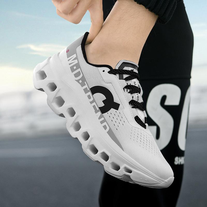 New Sports Shoes Cushioning Running Shoes Breathable Jinjiang Flying Woven Shoes