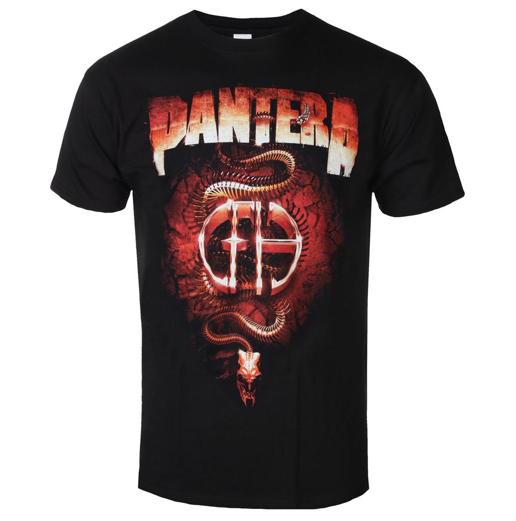 Pantera Devil Art Pattern Groove Metal Band Tshirt Casual Street Style Cotton Tshirt Suitable For Both Unisex And Unisex