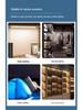 LED Desk and Bedside Lamp with Magnetic Eye Protection and Charging Port