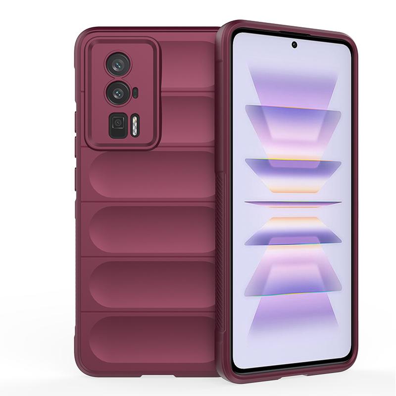 For Poco F5 Pro Case Cover Poco F5 Pro Capa New Shockproof Rubber Armor Bumper Back Soft TPU Fundas Xiaomi Poco F 5 F5 Pro Cover