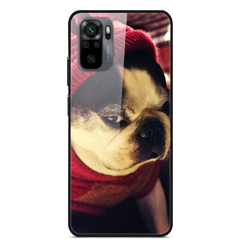 Tempered Glass Case For Xiaomi Redmi Note10 Pro Case Glass Back Cover For Xiaomi Redmi Note 10 10Pro Max Case Note10 5G Shell