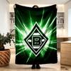 Borussia Monchengladbach Print Blanket - Soft & Comfortable, for Bedroom, Travel, Sofa, Home Decoration - Birthday Christmas Gift for Friend