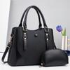 New Fashion Women's Handbag 2 Piece Set Handbag Large Capacity Multifunctional Shoulder Crossbody Bag Trendy Style Tote Bag