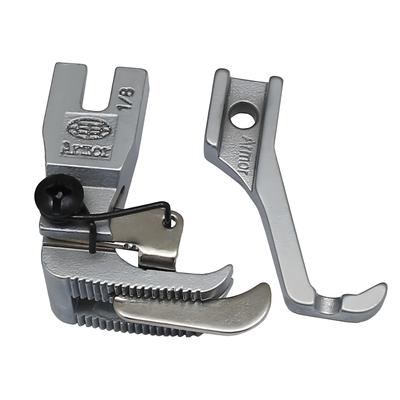1/2 ks 3MM Horní kráčející patka s levým/pravým vodítkem Pasuje na šicí stroje Consew 205RB / Brother B797 / JUKI 1181
