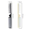 Compact Folding Anti-Static Comb for Men & Women - Portable, Tangle-Free, Suitable for Long Hair