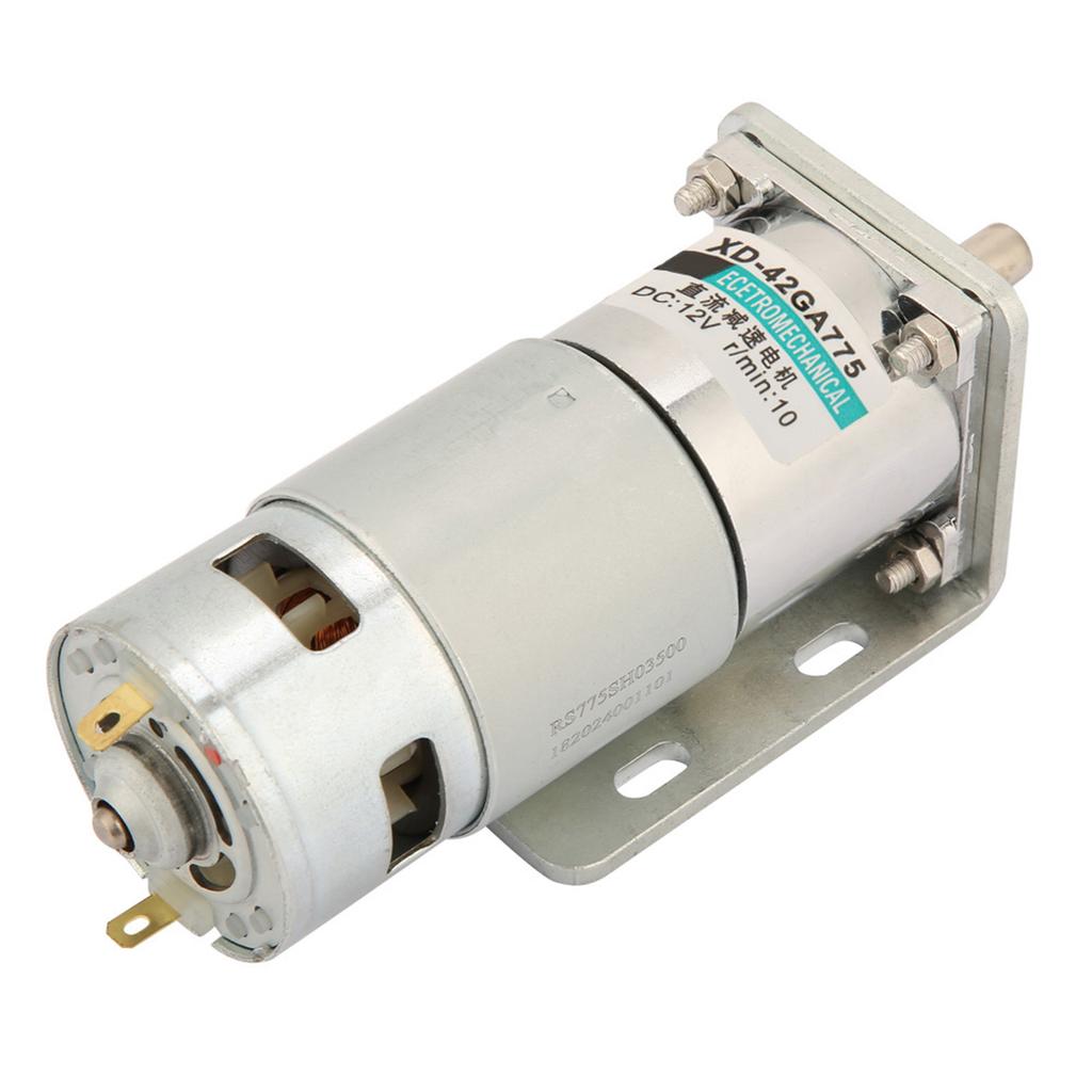 XD‑42GA775     Gear Motor Large Torsion   Speed Motor with Bracket(10RPM12V)