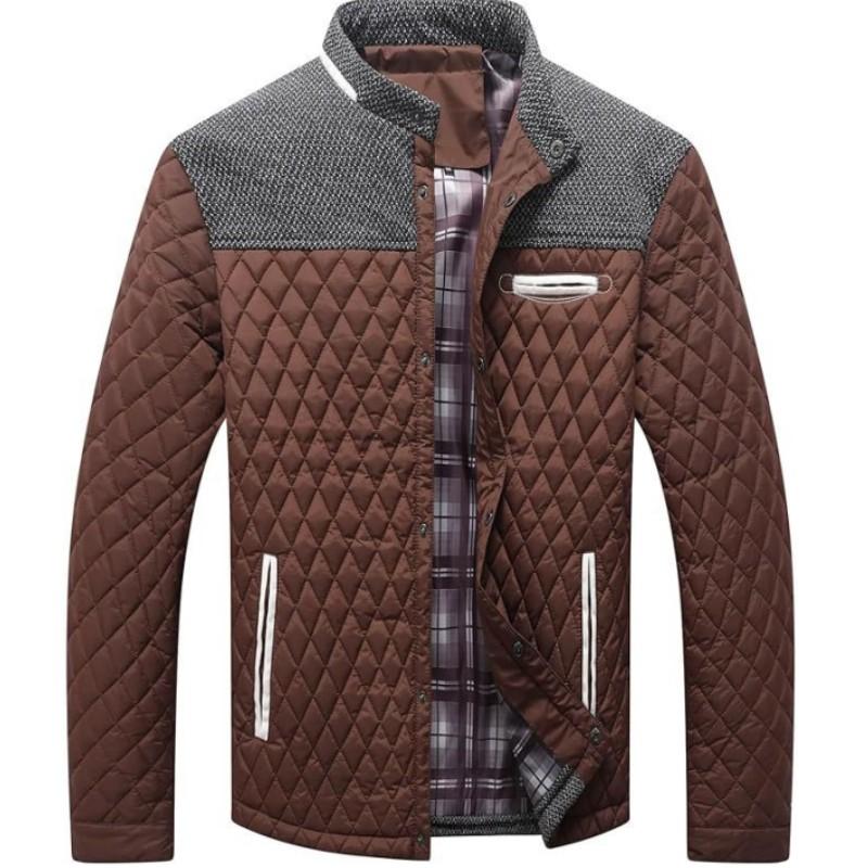 

Мужские зимние теплые куртки Легкая деловая повседневная одежда Водонепроницаемые теплые куртки XS