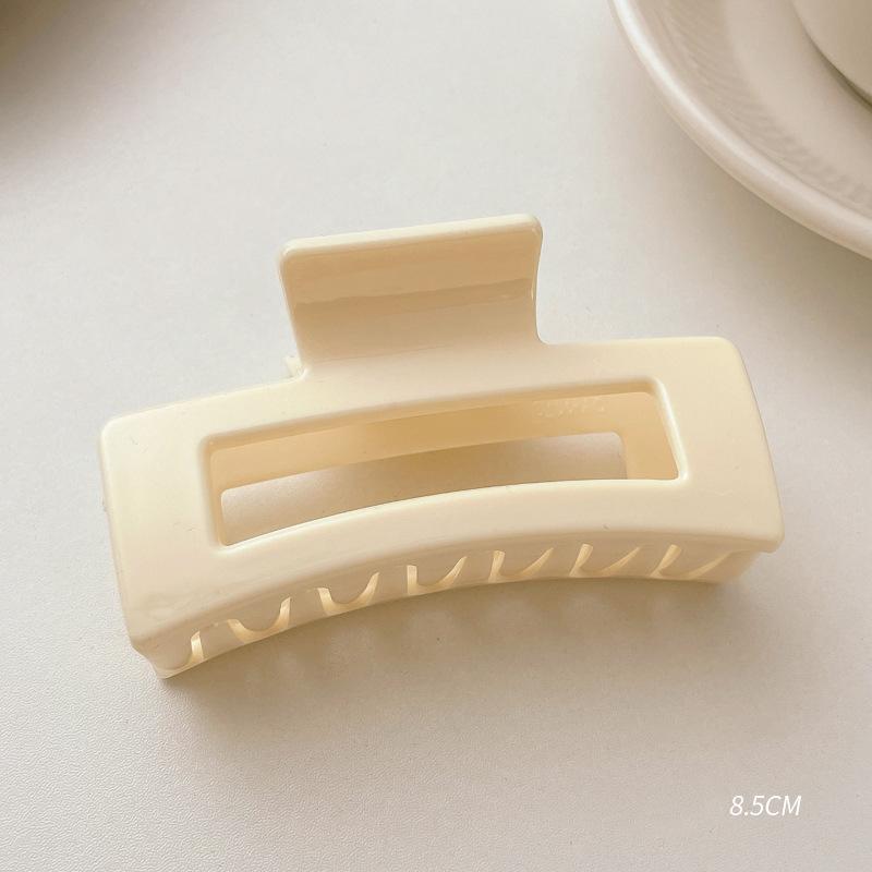 2 ΤΕΜ Premium Σετ Κεφαλών Νέο Γυναικείο Κλιπ Κλιπ Νύχι Μόδας Καφέ Μαύρο Ακρυλικό Μεγάλες Φουρκέτες Claw For Lady Clip Barrette Αξεσουάρ μαλλιών