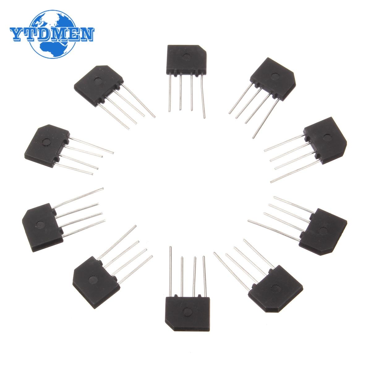 

10PCS KBP307 Ridge Rectifier KBP 307 Power Diode 3A 1000V Electronica Componentes