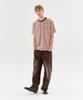 AECA Stripe Half Sleeve Tee-Green