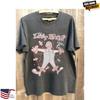 T-shirt Unisexe Noir à Manches Courtes Graphique du Groupe Limp Bizkit des Années 90