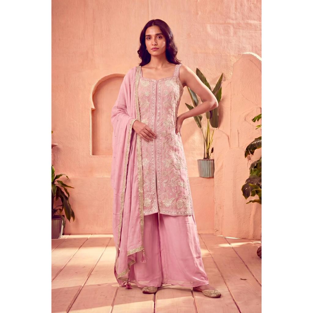 Bollywood Sharara Suit Indian Pakistani Salwar Kameez Party Wedding Wear Dress