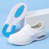 Air Cushion Nurse Shoes Women's Spring Summer Hollow Soft Sole Breathable Deodorant Non-slip Work Special Medical Shoes Spot