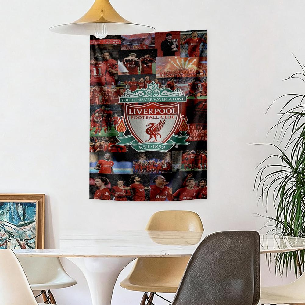 Liverpool Football Tapestry Wall Hanging Customize Wall Tapestry Home Decor Room Decor Backdrop Wall Art Room Decor