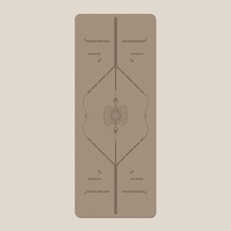 Frosted Natural Rubber Yoga Mat