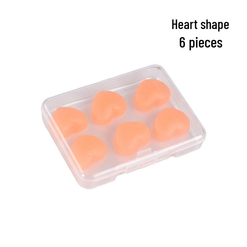 Silicone Waterproof Earplugs for Swimming and Bathing - Suitable for Children and Adults