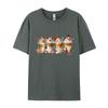 Merry Christmas Coffee Cups Latte Cozy Winter Drink Pajamas Tshirts Cotton Tee For Unisex Printing Shirt Newest Tshirts