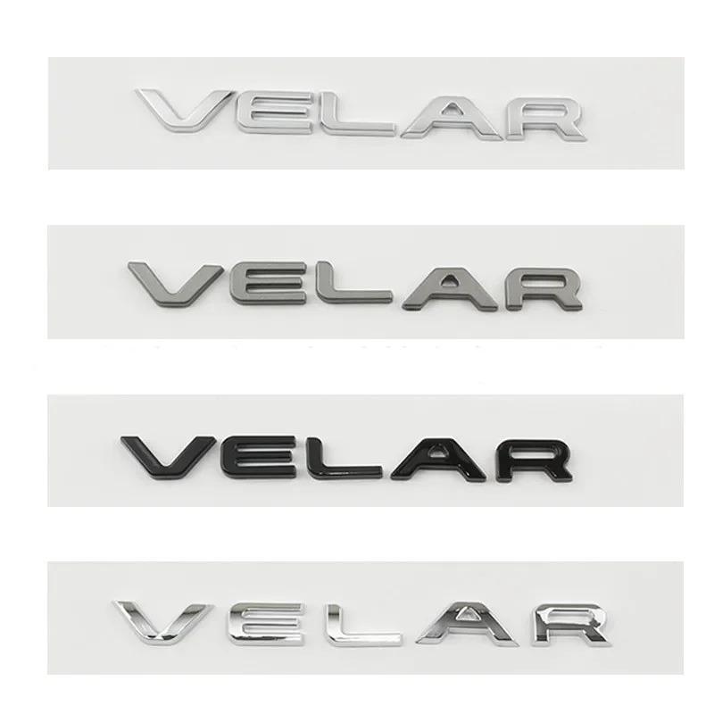 For L R R R RDYNAMIC VELAR letter badge car stickers rear boot refit accessories trunk logo decorate