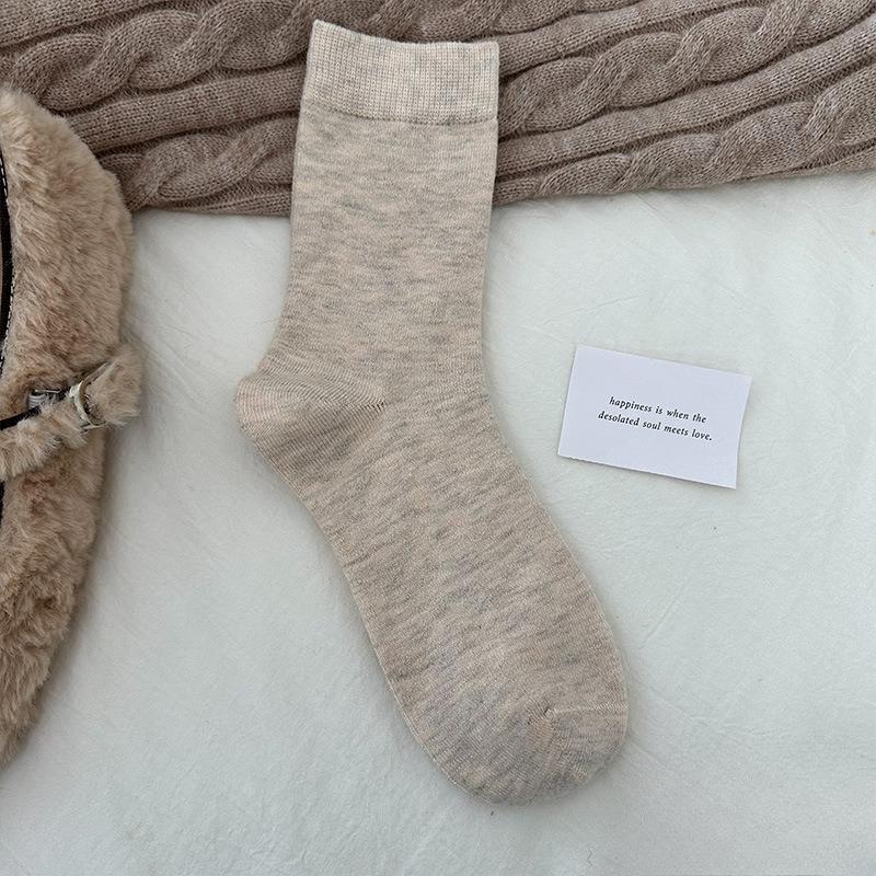 Winter Wool Socks - Children's Silk From Silkworms, Moisturizing, Antibacterial, Deodorizing, Mid-calf Socks, Warm, Without Bones