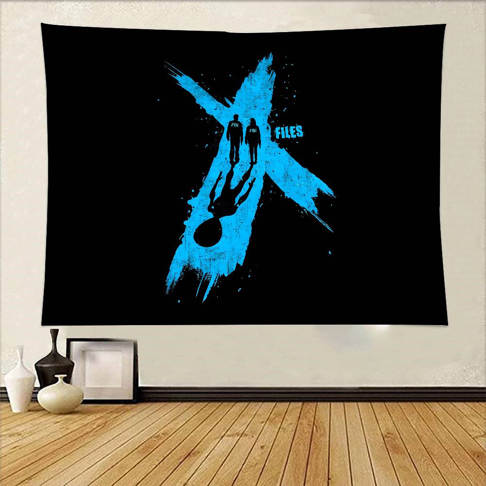The X Files Tapestry Wall Hanging Printed Polyester Tapestry INS Decoration Wall Decor