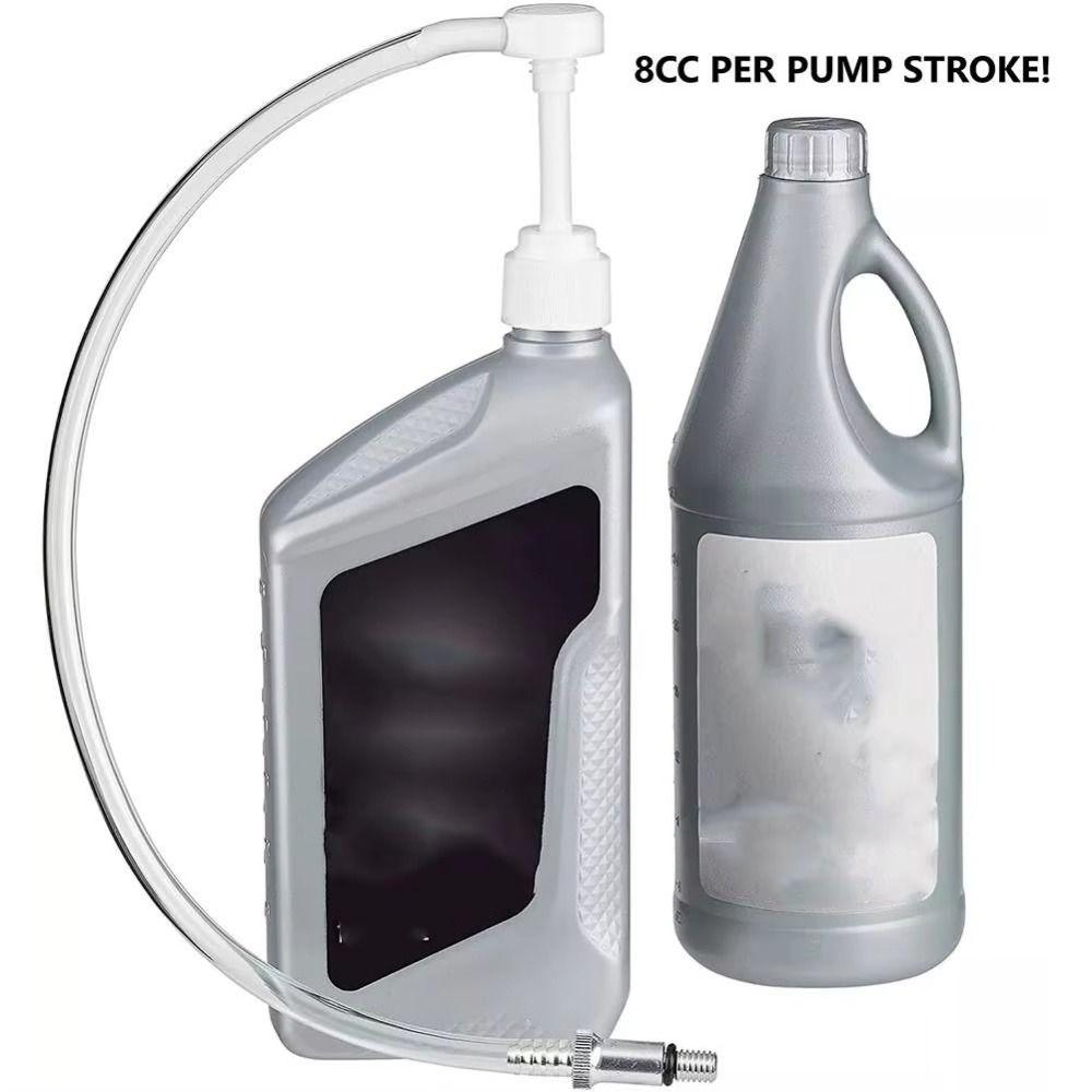 3/8-inch Metal Swivel Ring Lower Unit Gear Oil Pump Transfer Gear Oil Tool Car Accessories