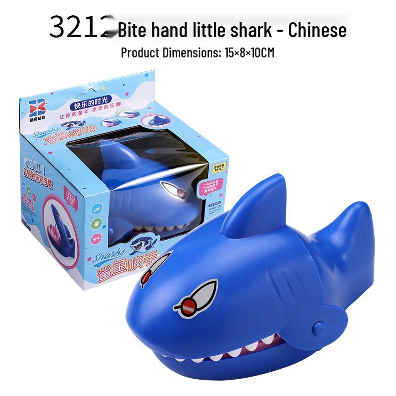 Kids' Prank Toys: Crocodile, Shark, Hippo, Dinosaur, Dog Bite Finger Challenge Game
