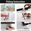 1PC Removable Magnetic Fly Screen for Windows No-Tools Adjustable Window Bug Barrier