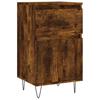 Sideboard Smoked Oak 40 X 35 X 70 Cm Particleboard