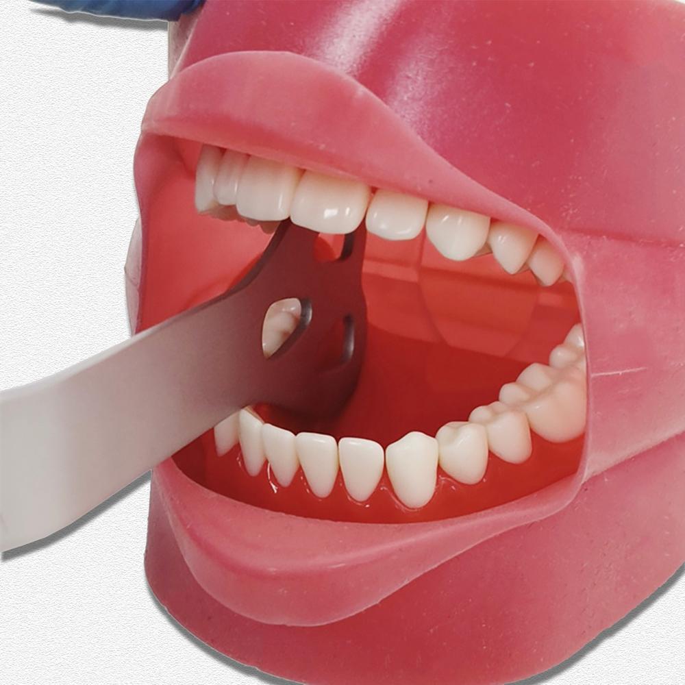 1 bucată Retractor Dental Mai Larg Retractor de Izolare Linguală Retractor de Gură Retractoare Dentare Deschizător Oral de Gură Gag Bucal