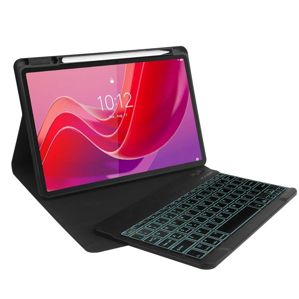 Etui ochronne z klawiaturą na Lenovo Tab M11 11'' TB-330 SC Pen - czarne