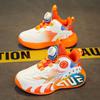 6-12 year old boys shoes autumn new running children's sports shoes white breathable non-slip basketball shoes medium and old children