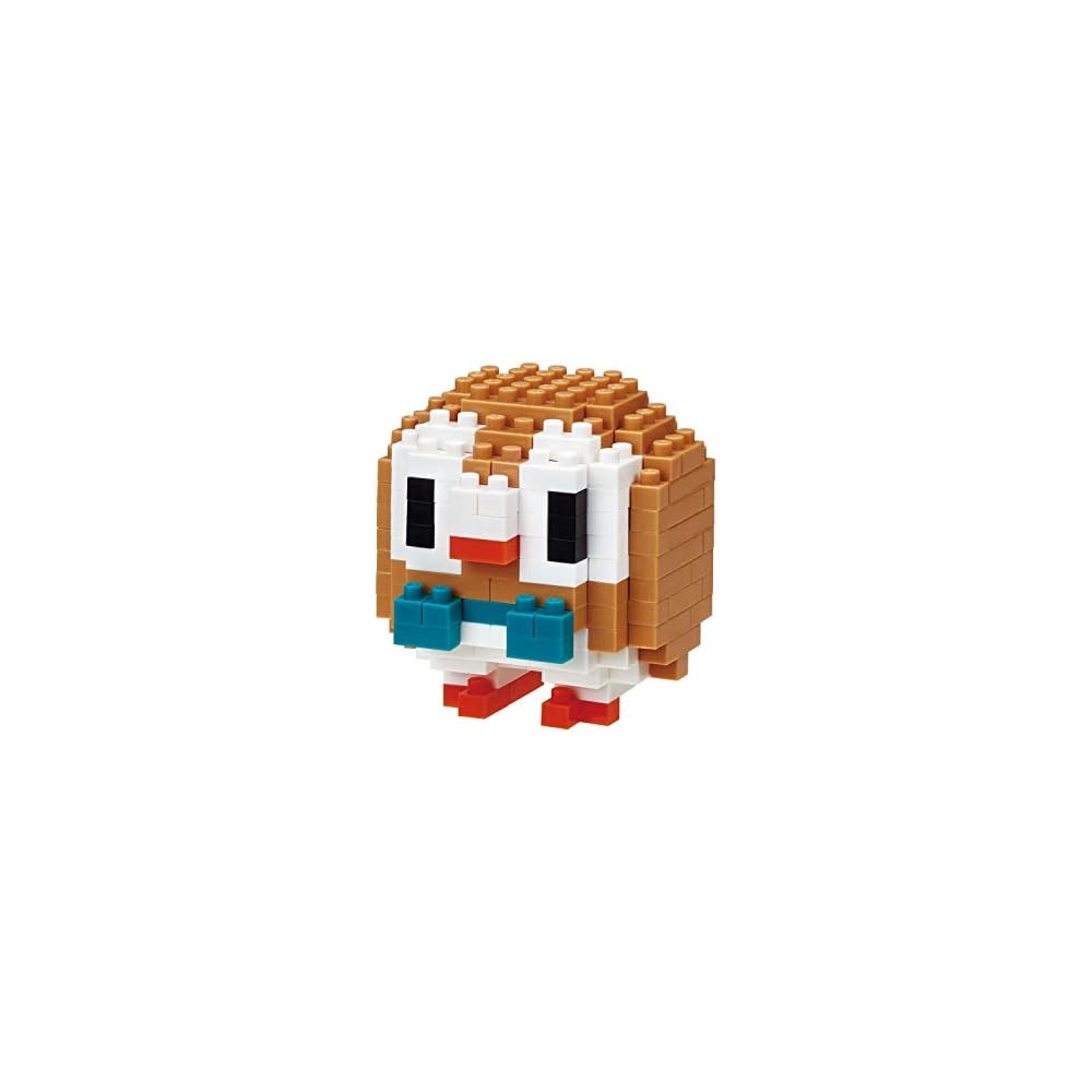 Kawada Nano Block Pocket Monster Rowlet Building Set 150 Pieces Educational Toy