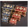 Metal Jewelry Box Rings Necklaces Small Vintage Style Decorative Storage Organizer Gift