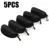 1-11PC Portable Zipper Sunglasses Protector Box Sports Anti Glasses Box Oxford Travel Pack Glasses Case With Hook Storage Boxes