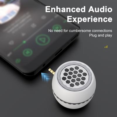 Mini Computer Speaker Plug Play Mini Audio Speaker Mobile Phone Direct Large Volume Audio-Visual Loudspeaker