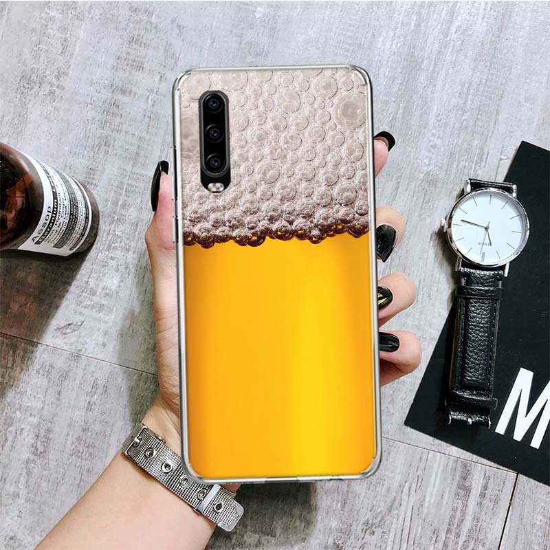 

Летний чехол для телефона World Beers Alcohol Bubble с пузырьками для Huawei P30 P40 P20 P10 P50 Mate 20 10 30 40 Lite Pro Plus, чехол с принтом Huawei Mate 40 Pro