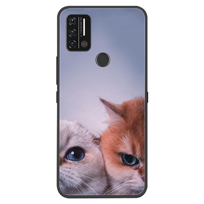 Custodia Per Umidigi A7 A9 Pro Custodie Morbido Silicone Protezione Stampa Coperture Nere per Umidigi A9 A7 Pro Funda Coque A9Pro A 9 Capa