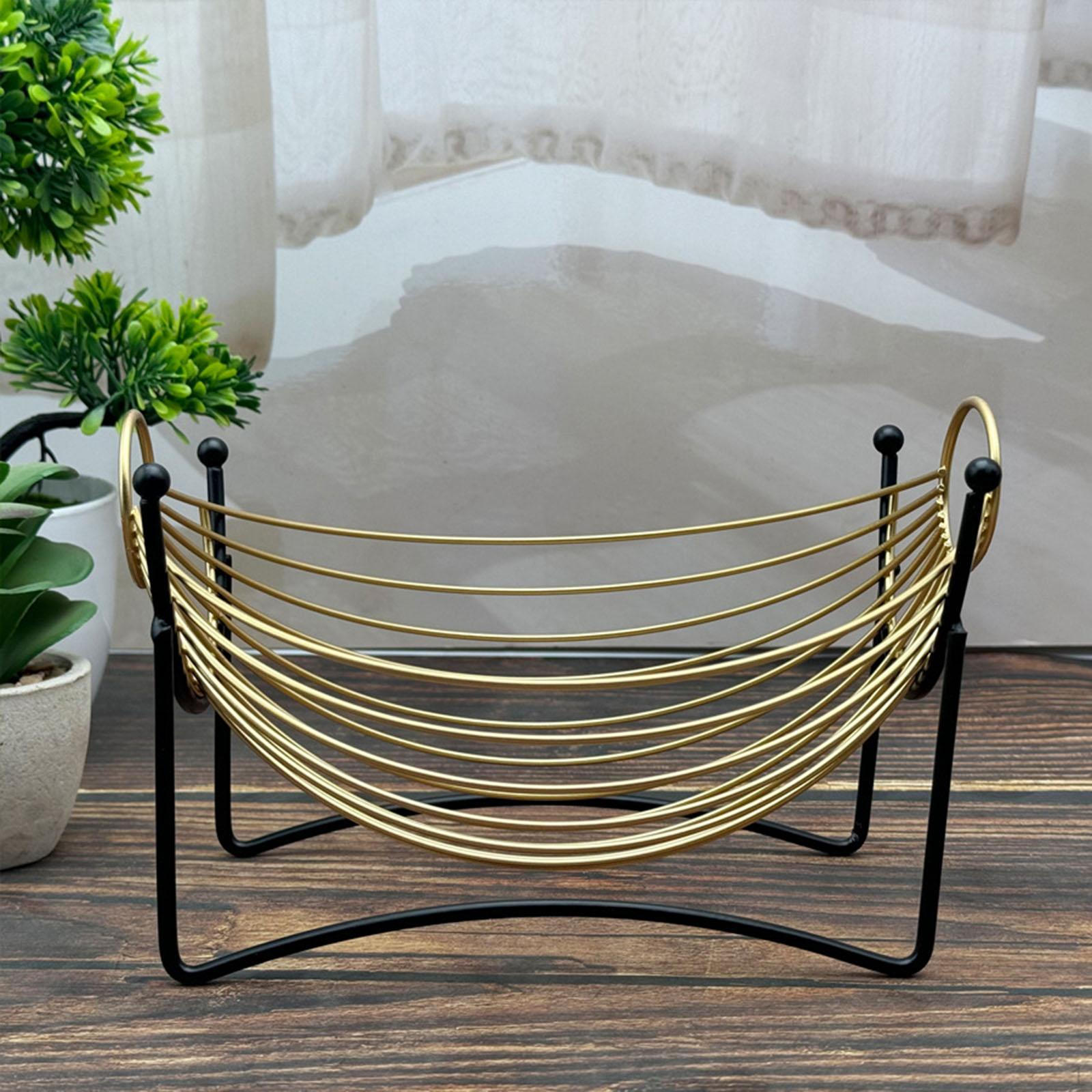 

Корзина для фруктов на прилавке, держатель для кофейных капсул, подставка для хранения овощей на прилавке, сервировочная чаша для золотой