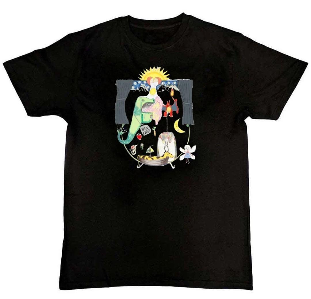 

Big Thief Band Poster Music Graphic Print Unisex Mens T-Shirt S M L XL 2 3 4 XL S разноцветный