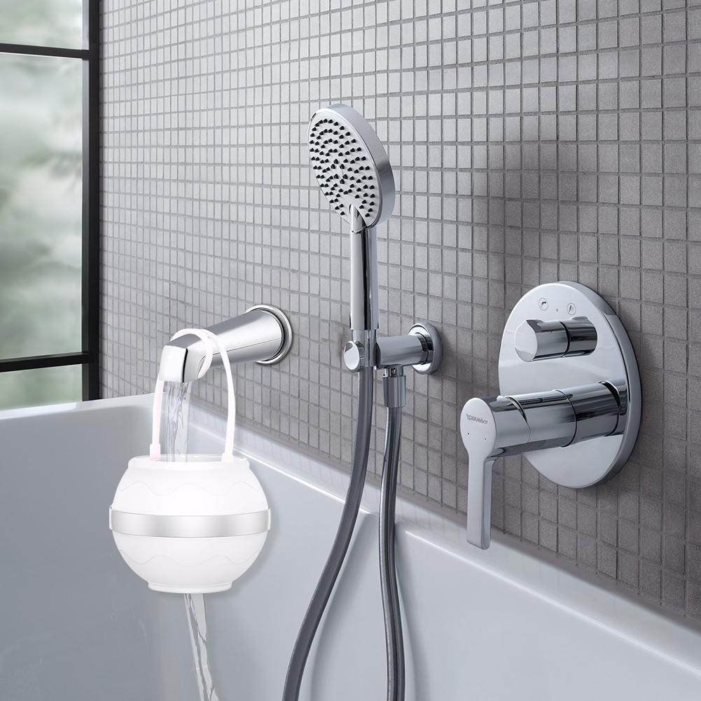 Bathtub Water Filter Remove Chlorine Improve Water Quality Bath Filter for Tub Bath Ball Water Filter for Softer Smoother Skin