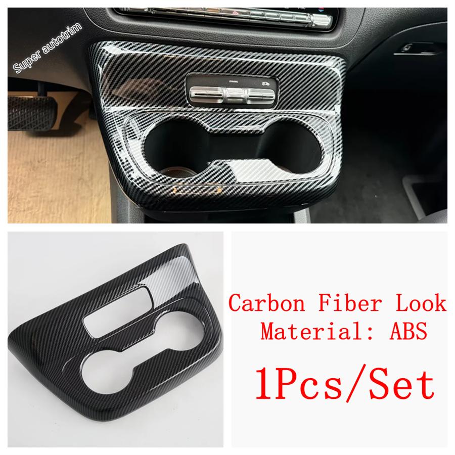 Water Cup Panel / Handle Bowl Frame / Side Air AC Vent / Steering Wheel Cover Trim Accessories For Mercedes-Benz Vito 2024 2025