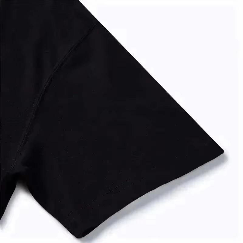 SILBON Fashion T-shirt for Men Y2K Tops Harajuku Luxury Brand Letter Printing Tee Summer Short Sleeve Tee Redtube Tee Tops Men’s