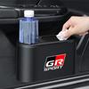 Hanging Car Trash Can Auto Emblem Garbage Box Accessories for Toyota Trd Corolla Yaris Aygo Prius CHR Camry Auris Avensis Land