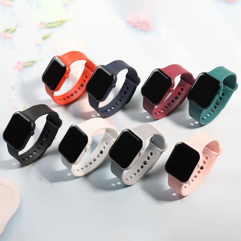 Y1 Led Electronic Watch Is Fashionable And Simple, Multi-Color Student Outdoor Waterproof Sports Watch, Unisex