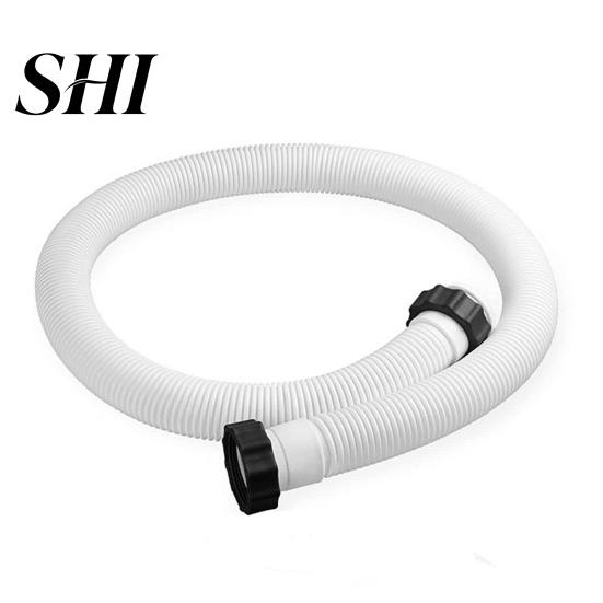 Pool Replacement Hose Stretchable Corrugated Structure with Clamps Easy Installation Vacuum Filter Pump for INTEX Adapter A