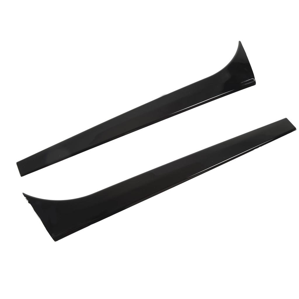 Side Spoiler Glossy Black Car Window Side Spoiler Fashionable Protective Increase Pressure Decorative Accessories for
