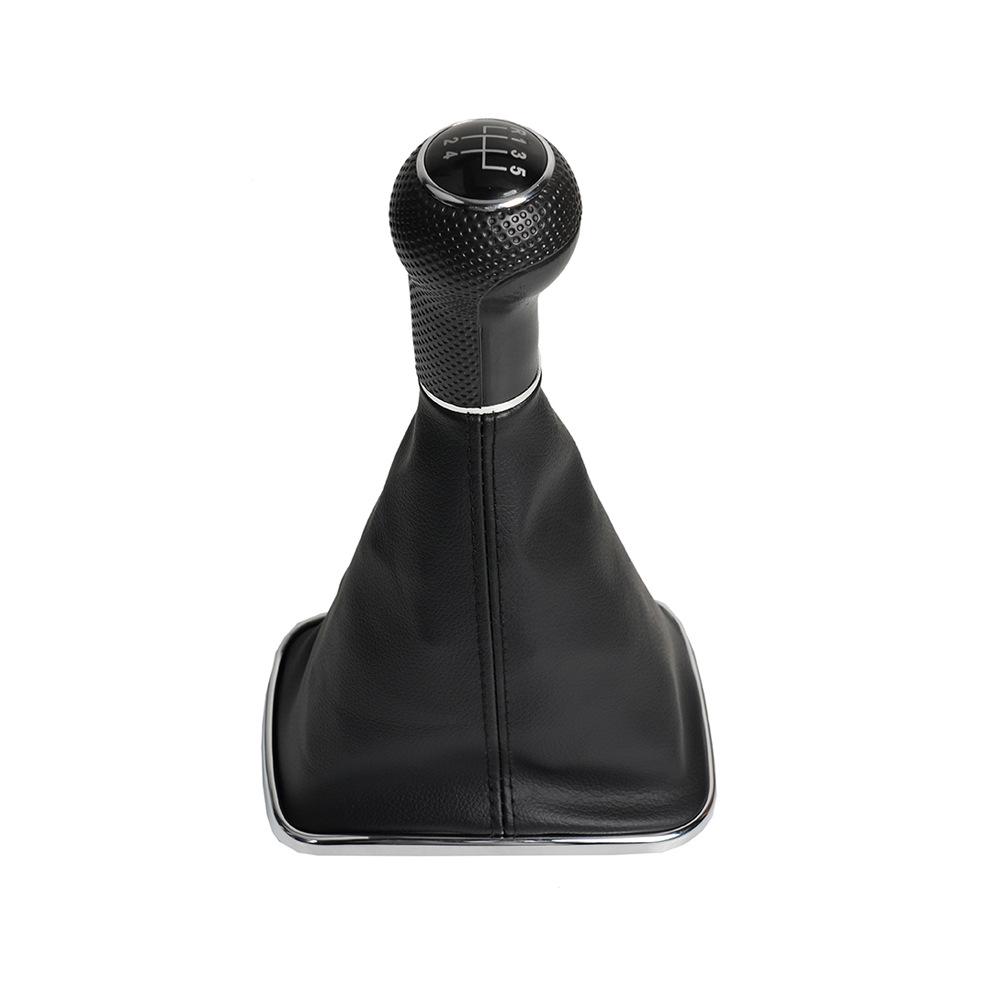 New Car 5/6 Speed 12mm Gear Shift Knob Lever Shifter Gaiter Boot for Volkswagen VW Golf Bora Jetta GTi MK4 Interior Accessories
