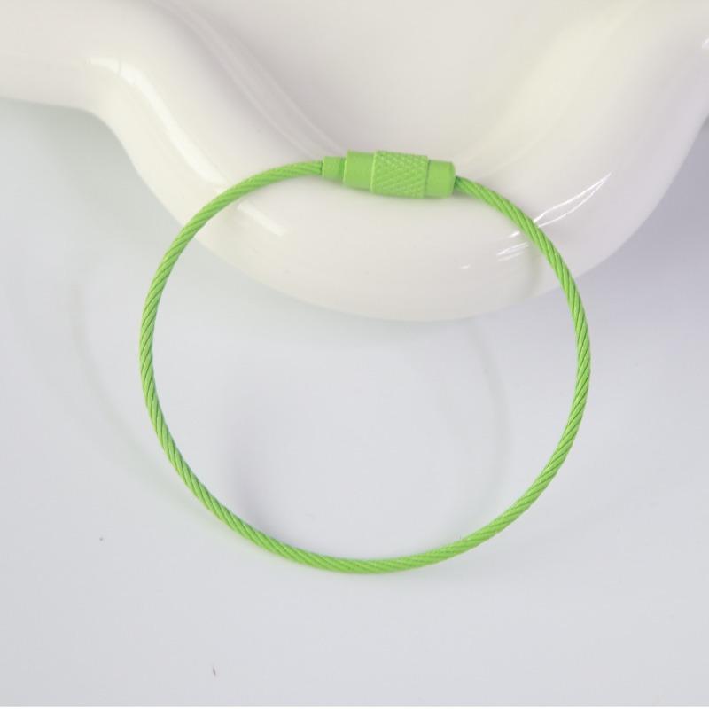 1 stk Fargerik Bagasjelappklemme i Rustfritt Stål Slitesterk og Enkel å Installere Perfekt for Reise og Daglig Bruk