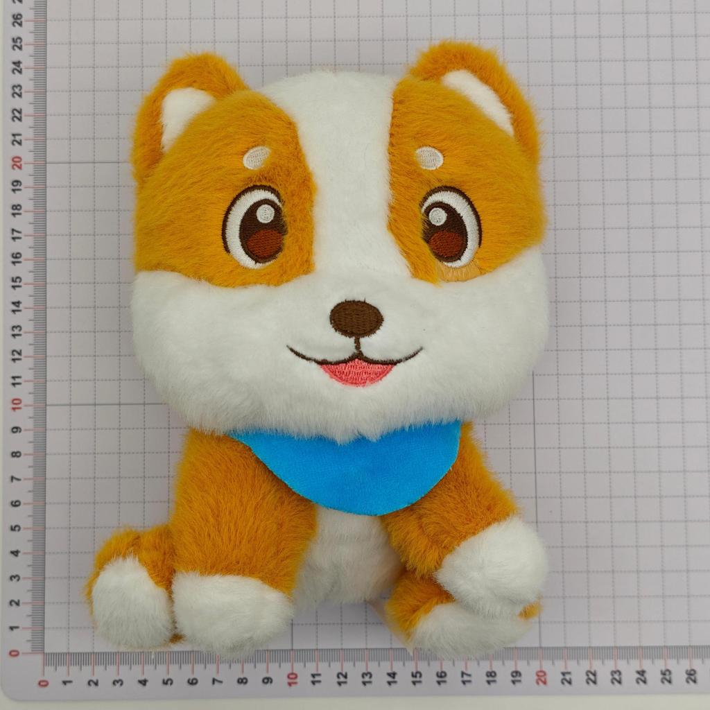 Plush Toy Shiba Inu Soft Doll With Pp Cotton Filling For Kids Gift